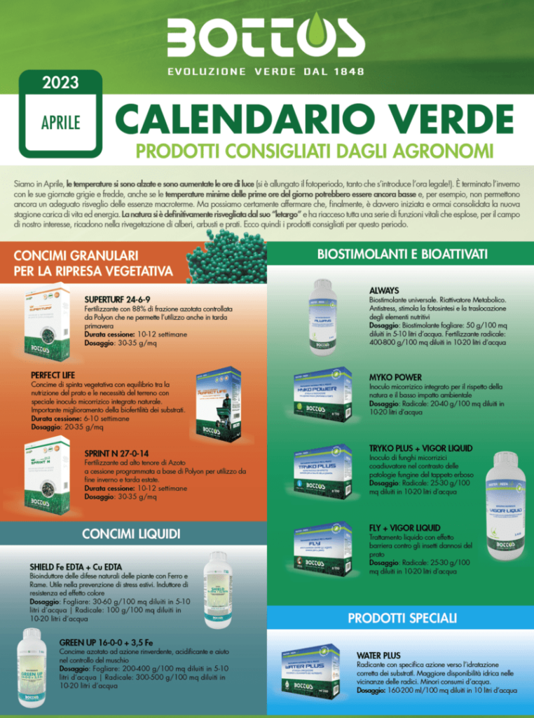 calendario verde